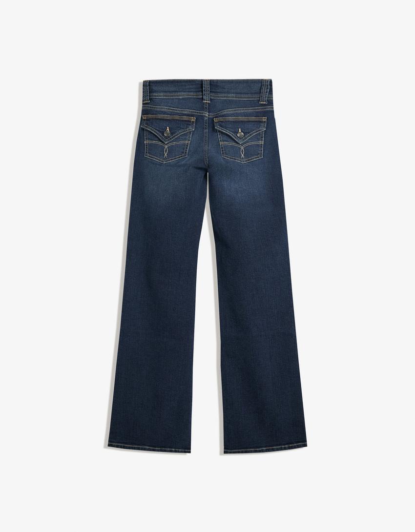 Low waist jeans with Bootcut
