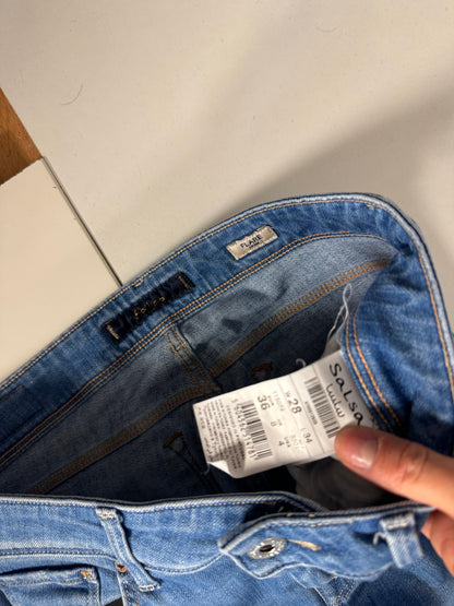 Light blue low waist jeans