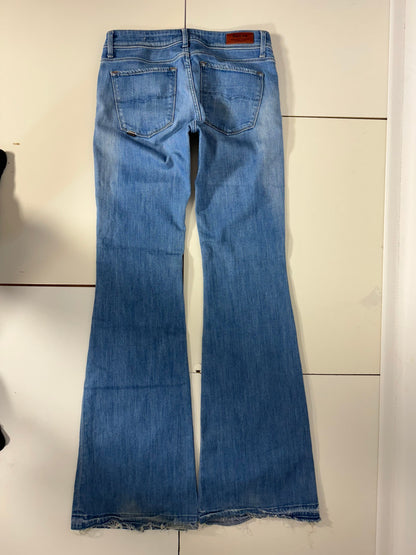 Light blue low waist jeans