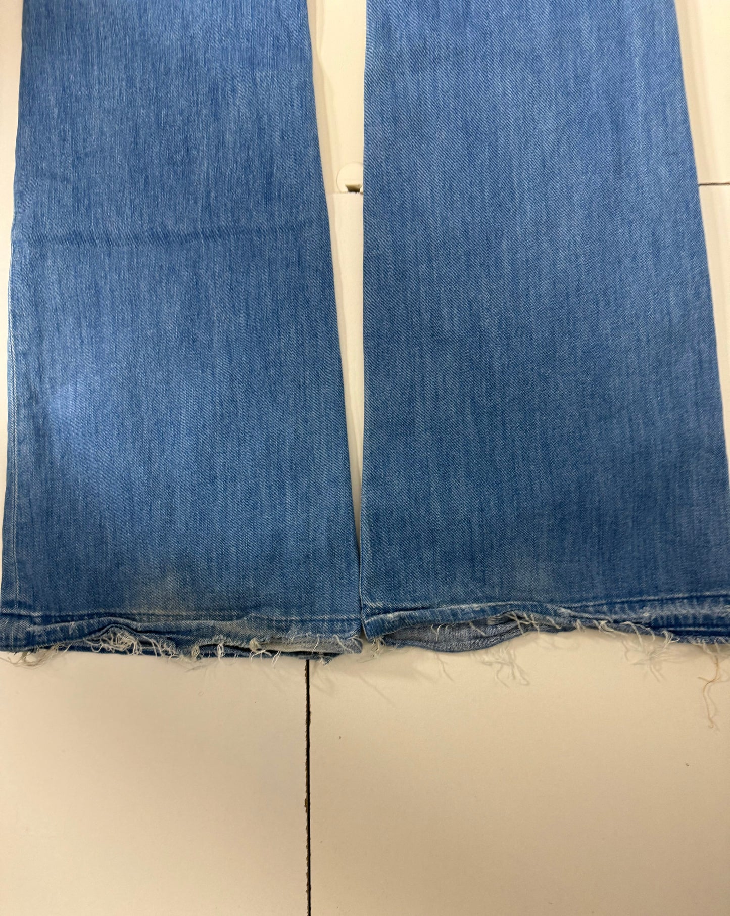 Light blue low waist jeans