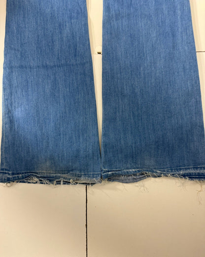 Light blue low waist jeans