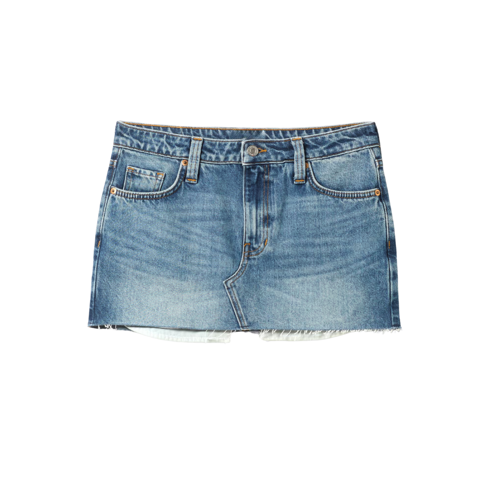 Light Blue Jeans Skirt