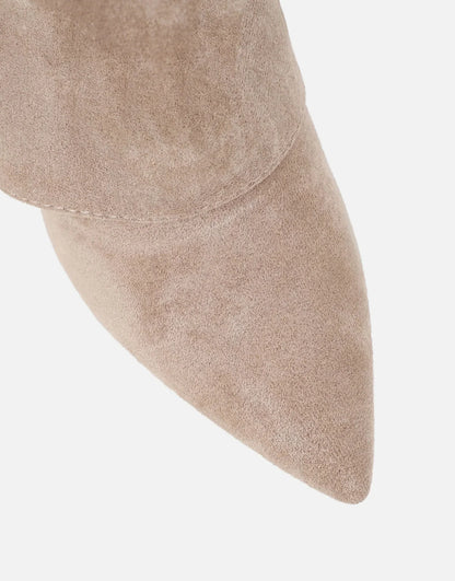 Suede High Boots